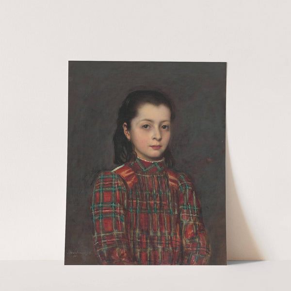 Portrét dievčatka by Koloman Hažlinský