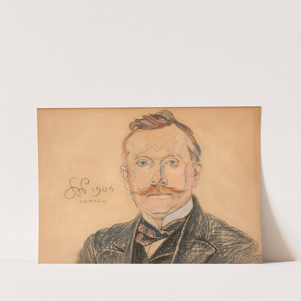 Portret doktora Jana Raczyńskiego by Stanisław Wyspiański