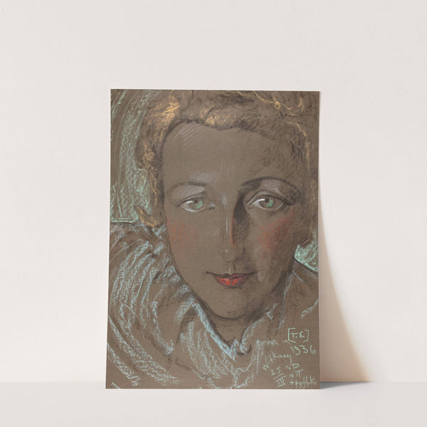Portret Eugenii Bundykowej (1936) by Stanisław Ignacy Witkiewicz