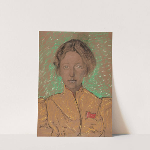 Portret Eugenii Bundykowej (1938) by Stanisław Ignacy Witkiewicz