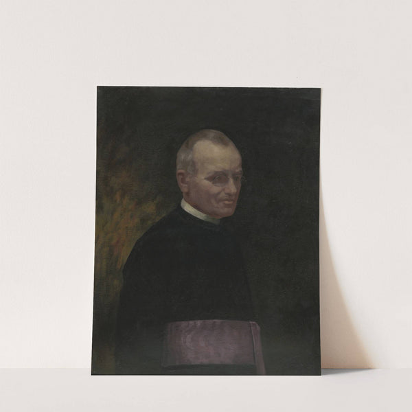 Portrét farára Langa by Jozef Hanula