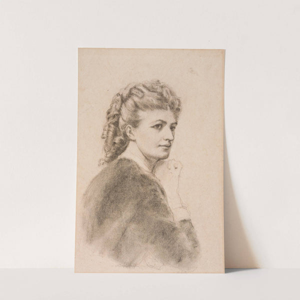 Portret Heleny Modrzejewskiej (1886-1887) by Józef Mehoffer