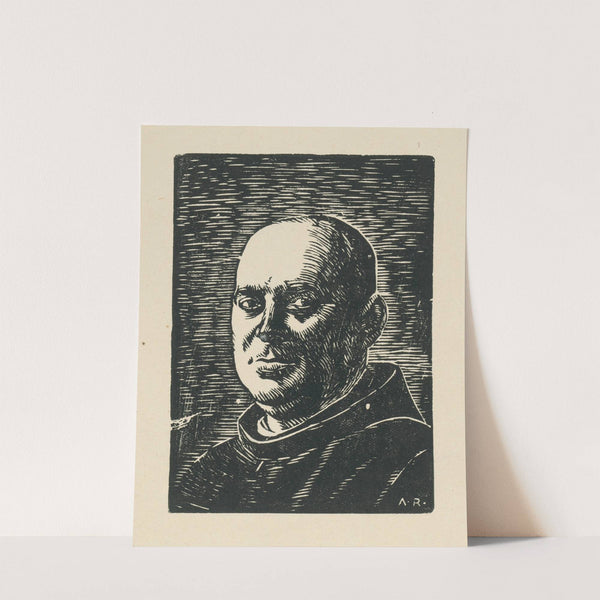 Portrét I.Páter Felicián by Alojz Rigele