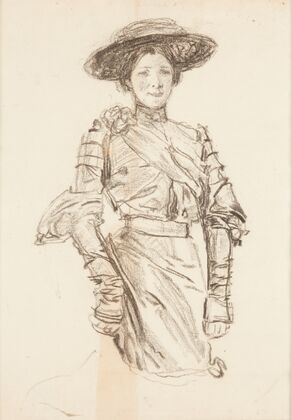 Portret Jadwigi Mehofferowej, żony artysty (1902)