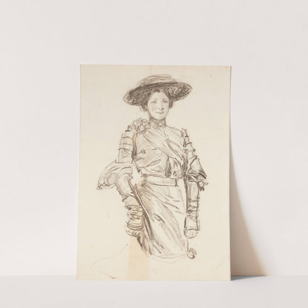 Portret Jadwigi Mehofferowej, żony artysty (1902) by Józef Mehoffer