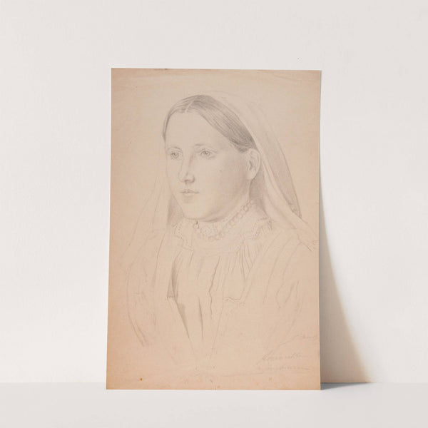 Portret kobiety by Stanisław Cercha