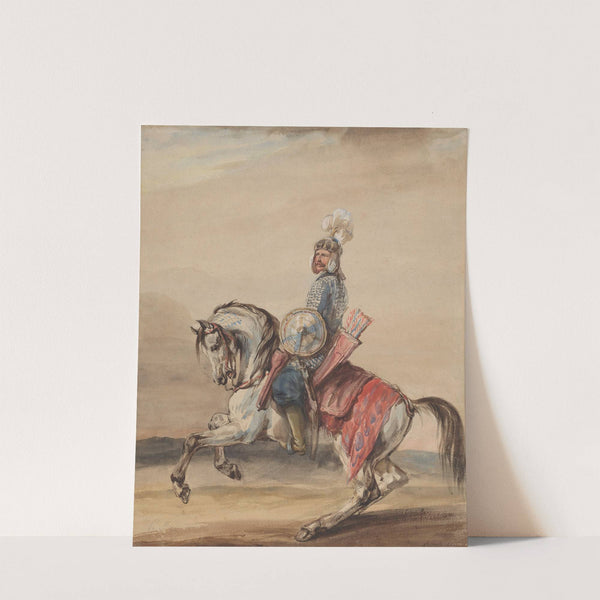 Portret konny hetmana Stanisława Jana Jabłonowskiego (1634-1702) by Piotr Michałowski