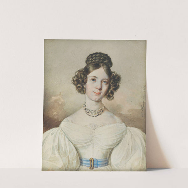 Portret Marii Radomyskiej (1833) by Jan Nepomucen Glowacki