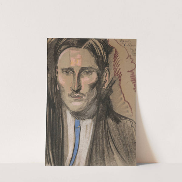 Portret męski (1917) by Stanisław Ignacy Witkiewicz