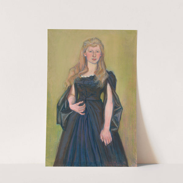 Portret młodej damy by Stanisław Wyspiański