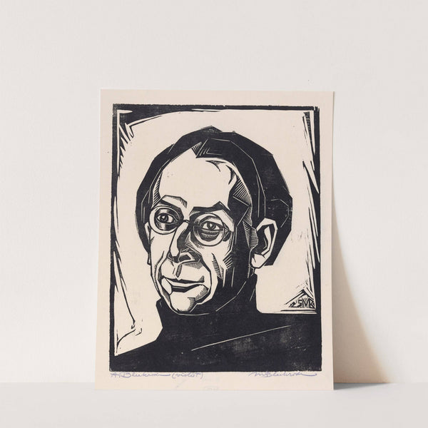 Portret van Abraham Bleekrode (1925) by Meijer Bleekrode