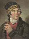Portret van Adriaan de Lelie, met muts op