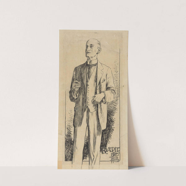 Portret van Adriaan Pit (1925) by Huib Luns