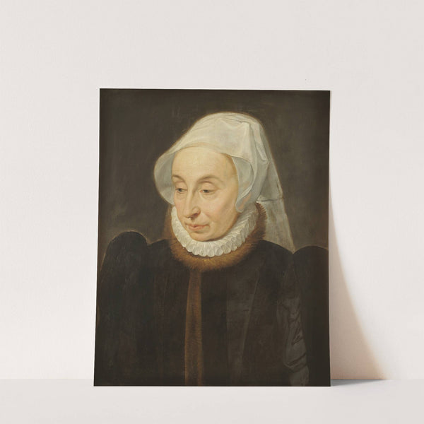 Portret van Adriana Gras by Peter Paul Rubens