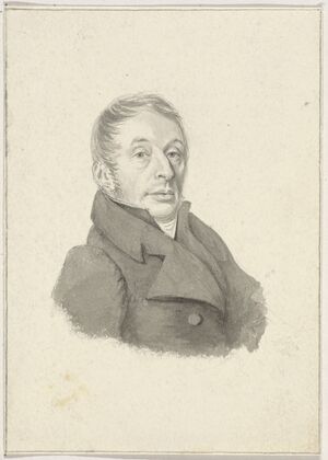 Portret van Carel Lodewijk Hansen