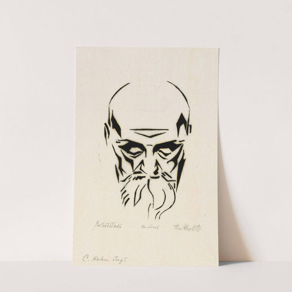 Portret van Carl Hohn (1919) by Johannes Frederik Engelbert ten Klooster