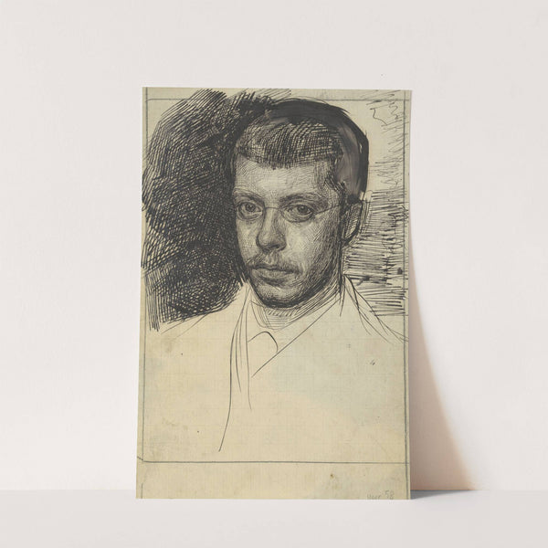 Portret van Ch. M. van Deventer by Jan Veth