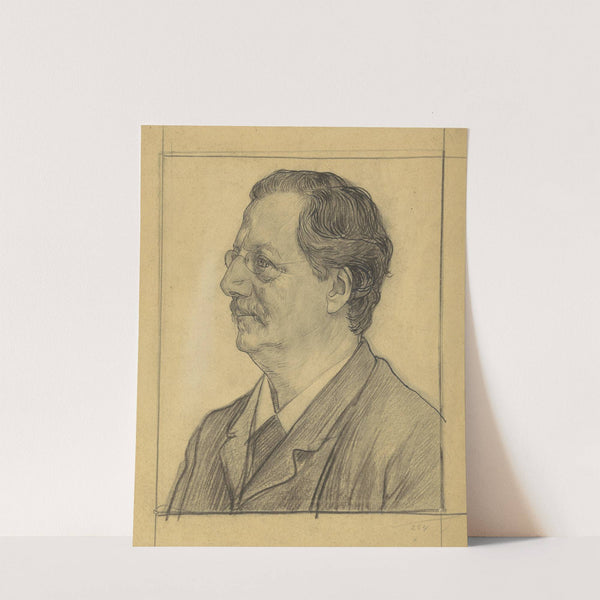 Portret van Charles Boissevain by Jan Veth