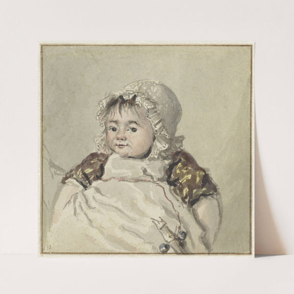 Portret van Cornelia Johanna van Os by Georgius Jacobus Johannes van Os