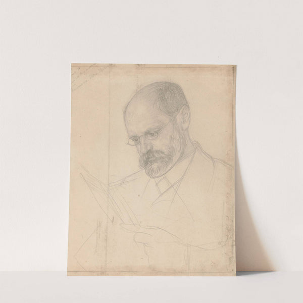 Portret van dhr. K.J. Kautsky by Jan Veth