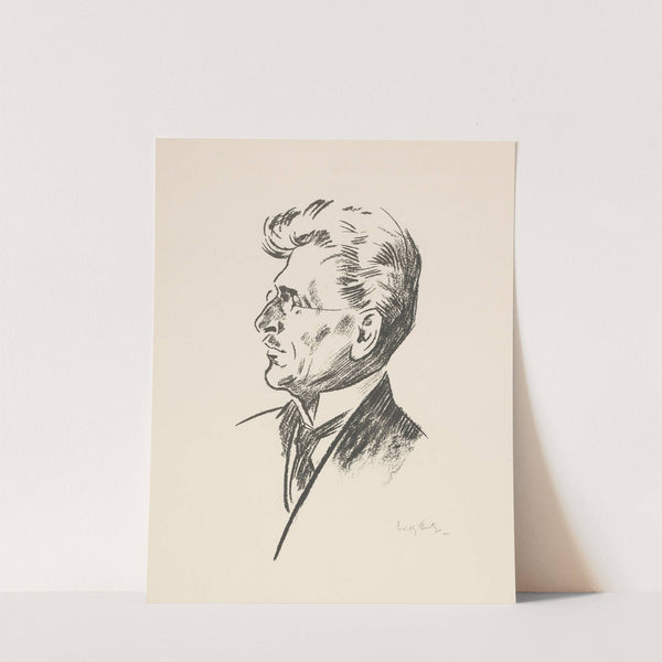 Portret van E. Bonebakker by Willy Sluiter