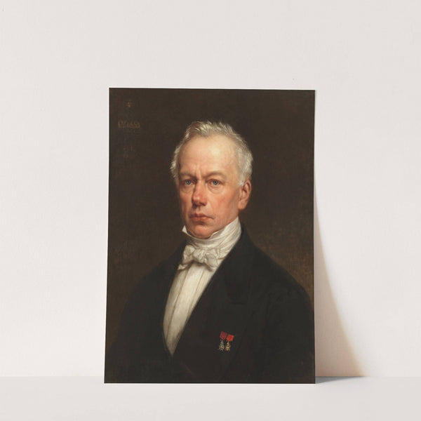 Portret van Edward Moretus (1879) by Jozef Delin