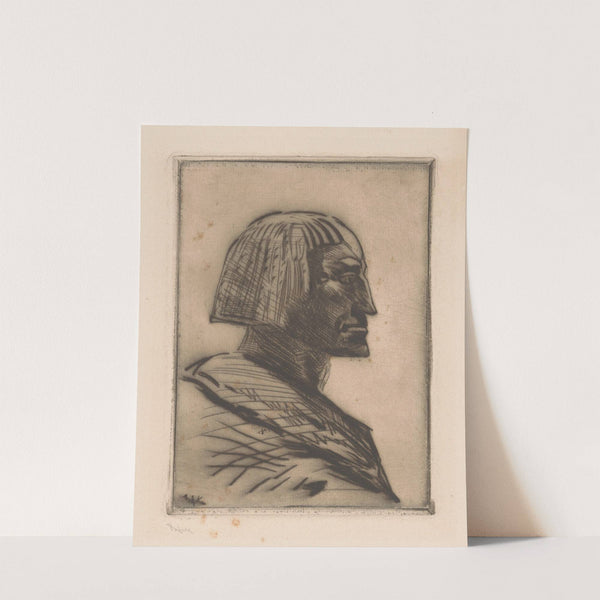 Portret van een Egyptische man by Willem van Konijnenburg
