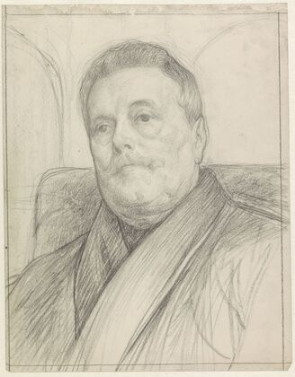 Portret van een heer.