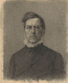 Portret van een heer met ringbaard