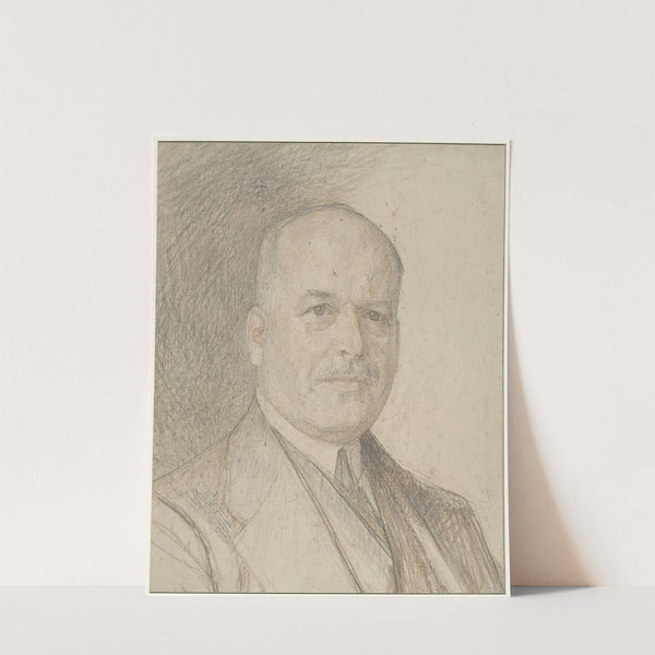 Portret van een heer, waarschijnlijk Walter Cohen by Jan Veth