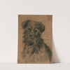 Portret van een hond by Frans Smissaert