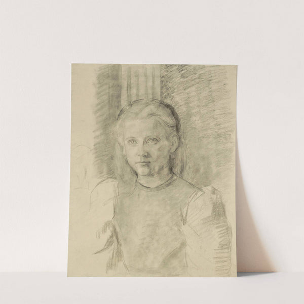 Portret van een jong meisje by Thérèse Schwartze
