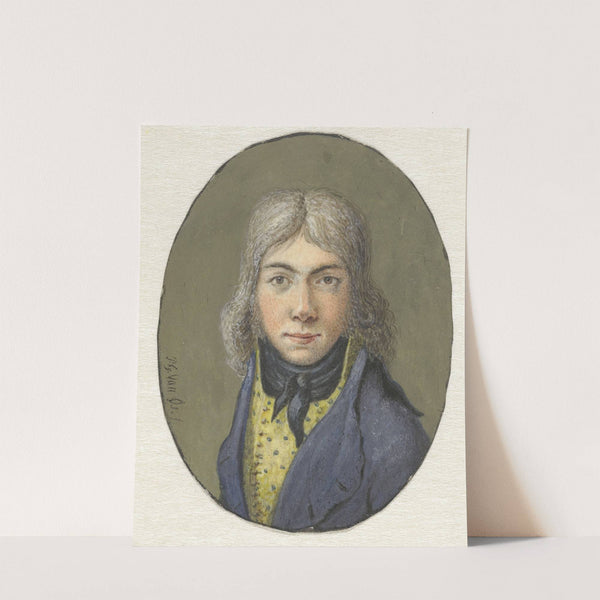 Portret van een jonge man by Pieter Gerardus van Os