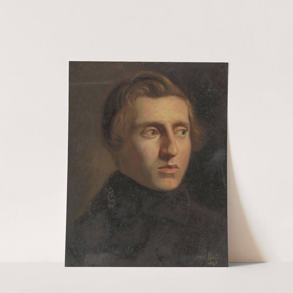 Portret van een jonge man by Jozef Israëls