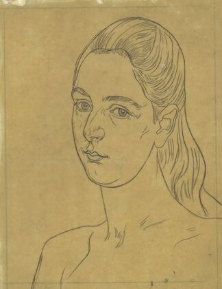 Portret van een jonge vrouw
