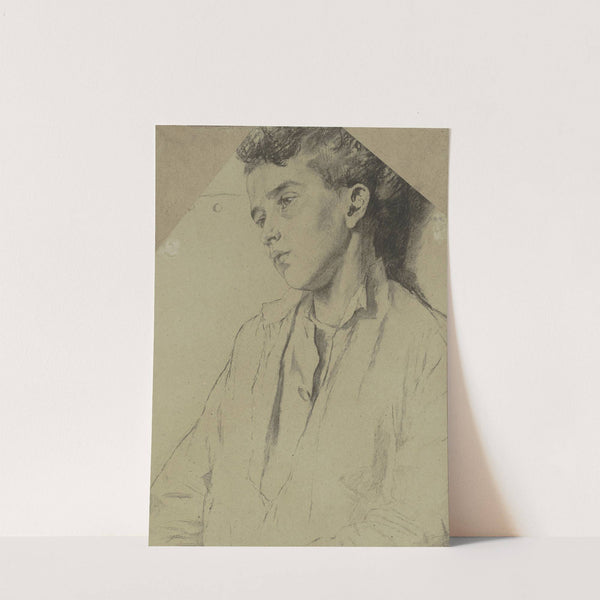 Portret van een jongen by Thérèse Schwartze