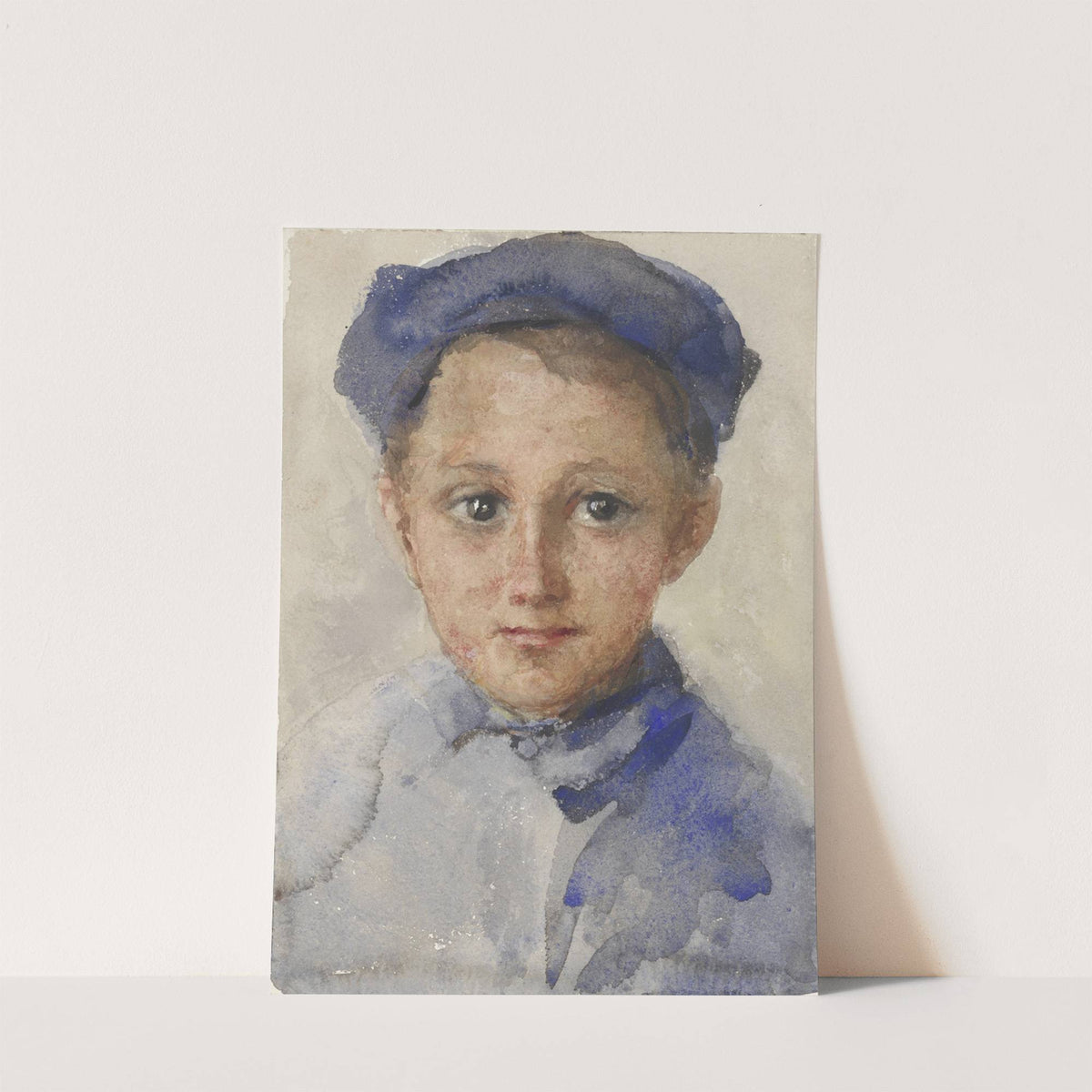 Portret van een jongetje by Bramine Hubrecht