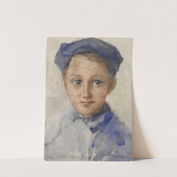 Portret van een jongetje by Bramine Hubrecht
