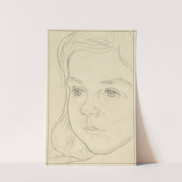 Portret van een meisje by Jan Veth