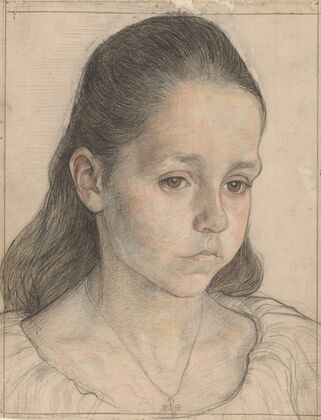 Portret van een meisje Kolkman