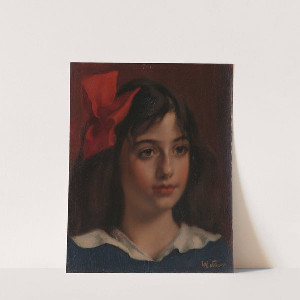 Portret van een meisje by Willem Witsen