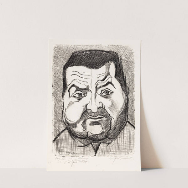 Portret van een onbekende man by Henri Braakensiek