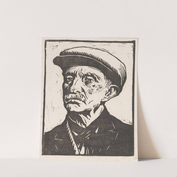 Portret van een onbekende man (1888-1934) by Willem Adrianus Grondhout