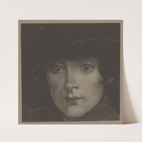 Portret van een onbekende vrouw 3 by Richard Nicolaüs Roland Holst