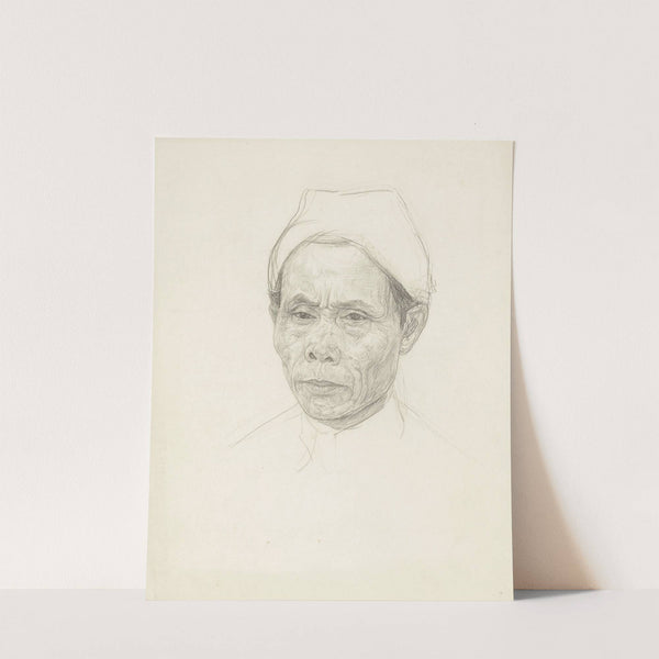 Portret van een oudere Javaan by Jan Veth