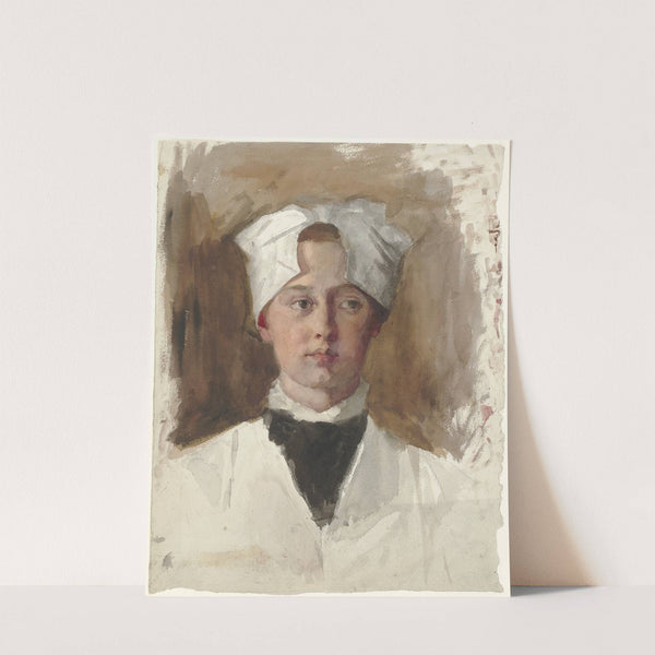 Portret van een weesmeisje by Thérèse Schwartze