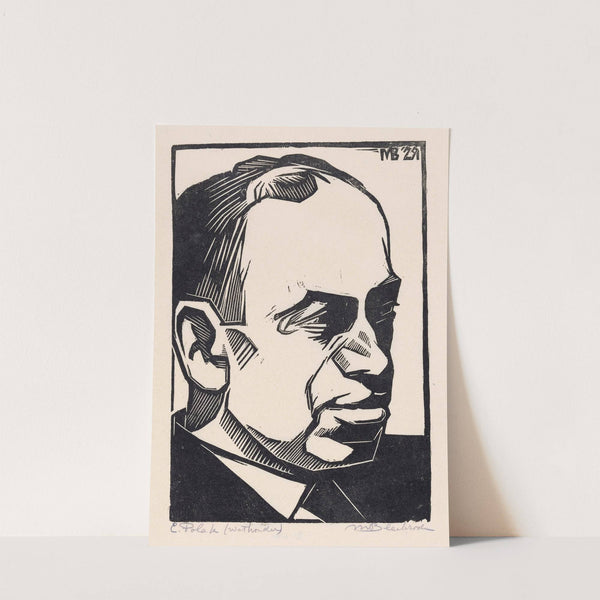 Portret van Eliazer Polak (1929) by Meijer Bleekrode