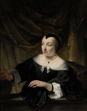 Portret van Elisabeth Dell