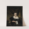 Portret van Elisabeth Dell (c. 1653) by Ferdinand Bol