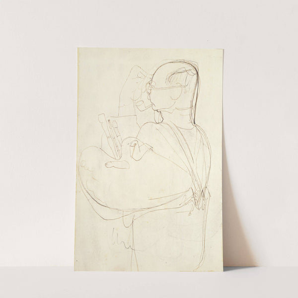 Portret van Frits Van den Berghe (1929) by Constant Permeke